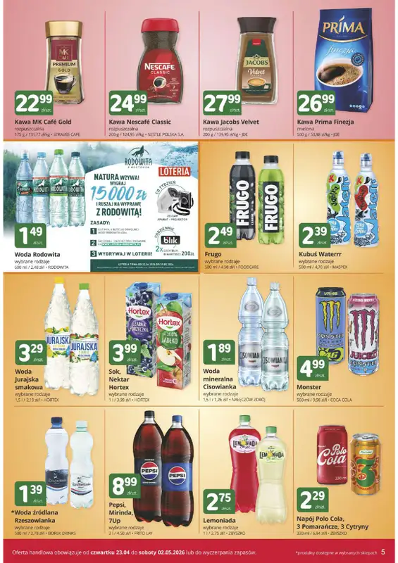 Marketvita - gazetka promocyjna Gazetka  do soboty 02.05 - strona 5