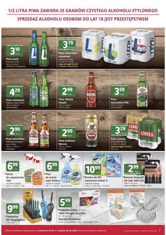 Marketvita - gazetka promocyjna Gazetka  do soboty 02.05 - strona 7