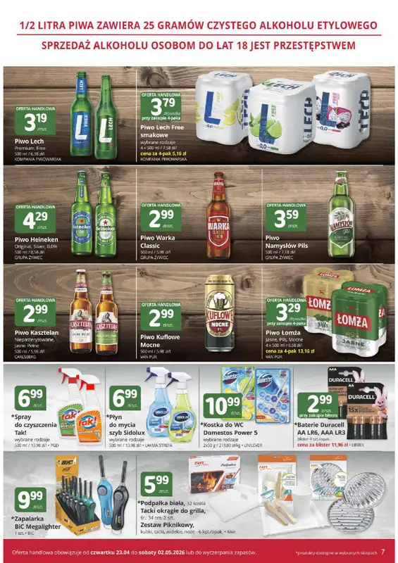 Marketvita - gazetka promocyjna Gazetka  do soboty 02.05 - strona 7