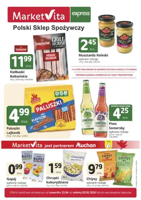 Marketvita - gazetka promocyjna Gazetka Express  do soboty 02.05