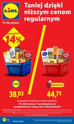 Lidl - gazetka promocyjna Oferta od czwartku od czwartku 23.04 do niedzieli 26.04 - strona 10