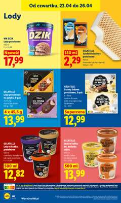 Lidl - gazetka promocyjna Oferta od czwartku od czwartku 23.04 do niedzieli 26.04 - strona 62
