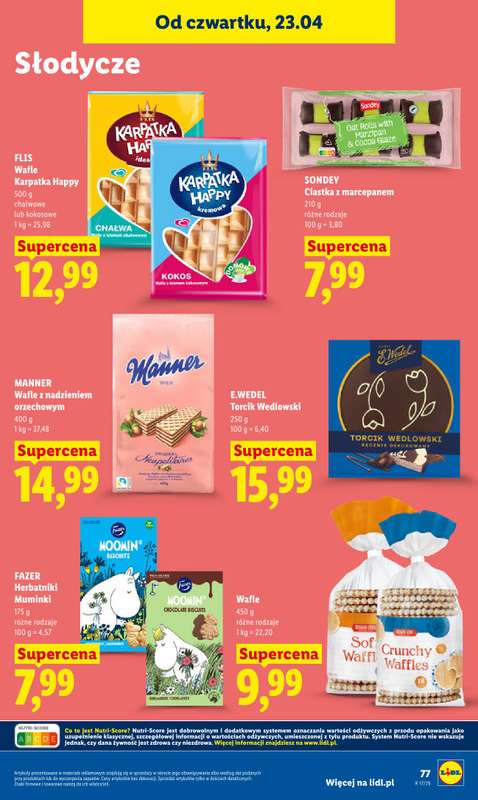 Lidl - gazetka promocyjna Oferta od czwartku od czwartku 23.04 do niedzieli 26.04 - strona 79