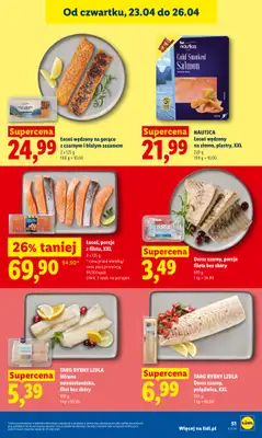 Lidl - gazetka promocyjna Oferta od czwartku od czwartku 23.04 do niedzieli 26.04 - strona 53