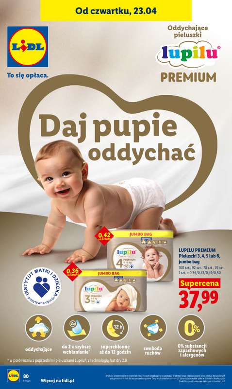 Lidl - gazetka promocyjna Oferta od czwartku od czwartku 23.04 do niedzieli 26.04 - strona 82