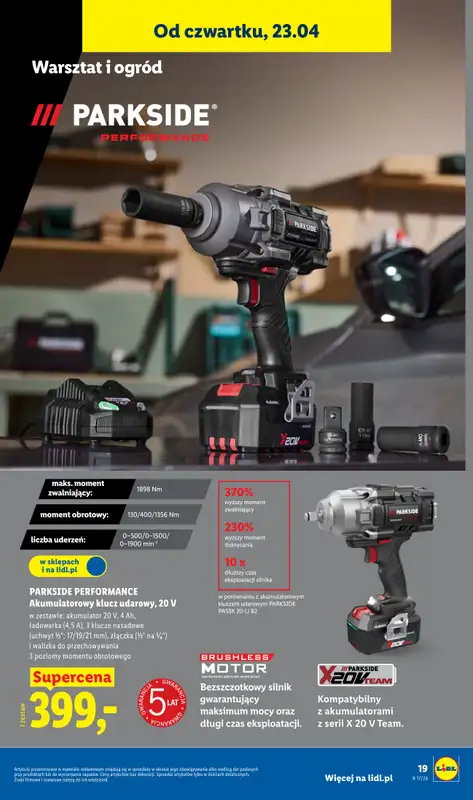 Lidl - gazetka promocyjna Katalog od poniedziałku 20.04 do niedzieli 26.04 - strona 29