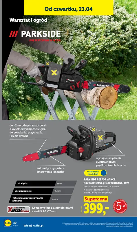 Lidl - gazetka promocyjna Katalog od poniedziałku 20.04 do niedzieli 26.04 - strona 40