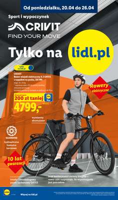 Lidl - gazetka promocyjna Katalog od poniedziałku 20.04 do niedzieli 26.04 - strona 24