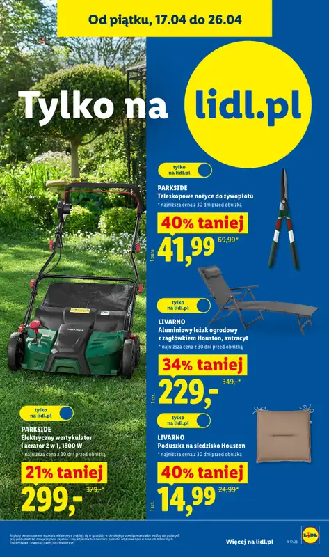 Lidl - gazetka promocyjna Katalog od poniedziałku 20.04 do niedzieli 26.04 - strona 43