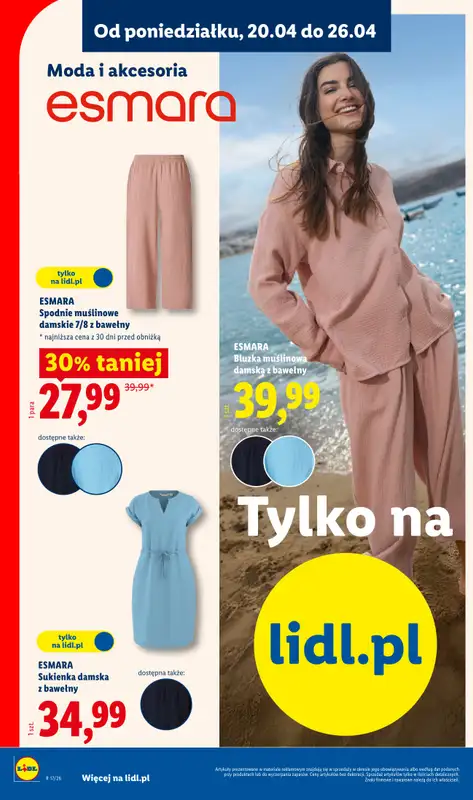 Lidl - gazetka promocyjna Katalog od poniedziałku 20.04 do niedzieli 26.04 - strona 14