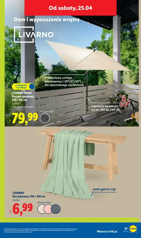 Lidl - gazetka promocyjna Katalog od poniedziałku 20.04 do niedzieli 26.04 - strona 51