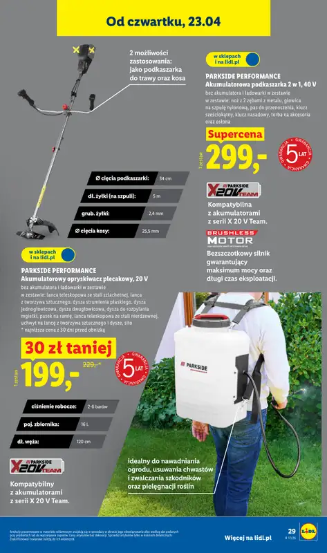 Lidl - gazetka promocyjna Katalog od poniedziałku 20.04 do niedzieli 26.04 - strona 39