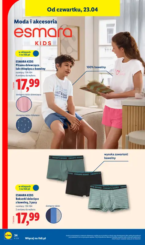 Lidl - gazetka promocyjna Katalog od poniedziałku 20.04 do niedzieli 26.04 - strona 46