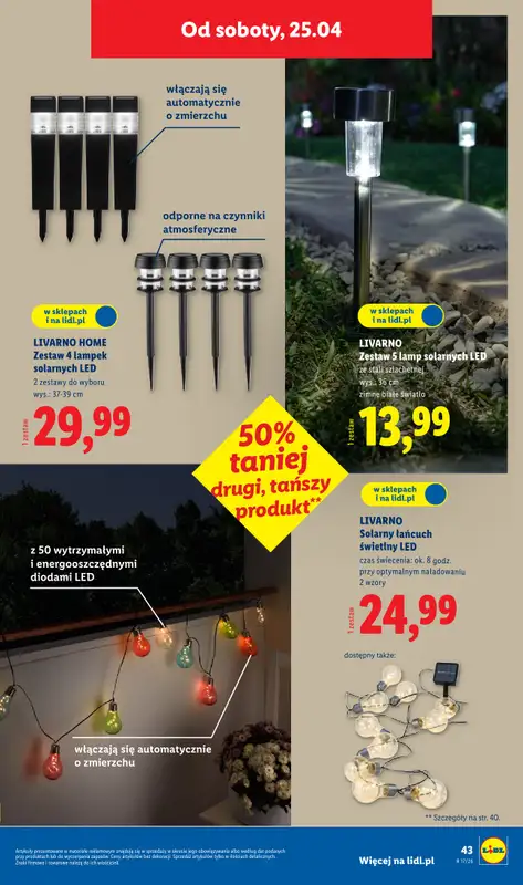 Lidl - gazetka promocyjna Katalog od poniedziałku 20.04 do niedzieli 26.04 - strona 57