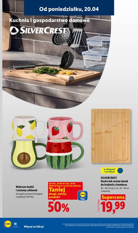 Lidl - gazetka promocyjna Katalog od poniedziałku 20.04 do niedzieli 26.04 - strona 20