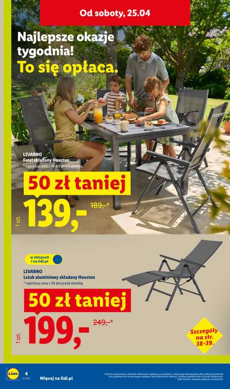 Lidl - gazetka promocyjna Katalog od poniedziałku 20.04 do niedzieli 26.04 - strona 4