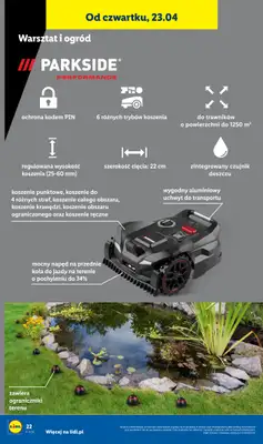 Lidl - gazetka promocyjna Katalog od poniedziałku 20.04 do niedzieli 26.04 - strona 32