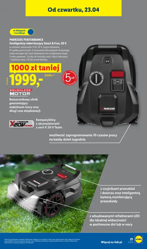 Lidl - gazetka promocyjna Katalog od poniedziałku 20.04 do niedzieli 26.04 - strona 31