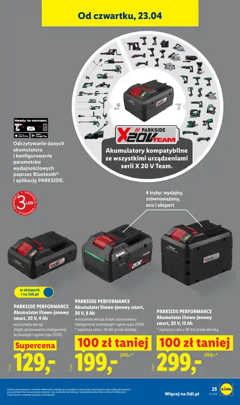 Lidl - gazetka promocyjna Katalog od poniedziałku 20.04 do niedzieli 26.04 - strona 35
