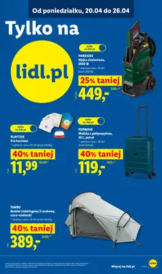 Lidl - gazetka promocyjna Katalog od poniedziałku 20.04 do niedzieli 26.04 - strona 23