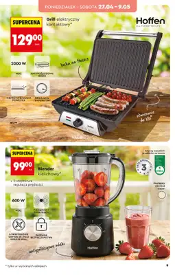 Biedronka - gazetka promocyjna Hity i inspiracje, od 25.04 od soboty 25.04 do środy 13.05 - strona 9