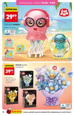 Biedronka - gazetka promocyjna Hity i inspiracje, od 25.04 od soboty 25.04 do środy 13.05 - strona 20