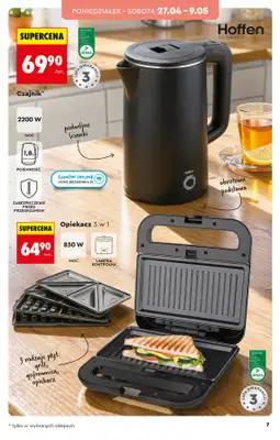 Biedronka - gazetka promocyjna Hity i inspiracje, od 25.04 od soboty 25.04 do środy 13.05 - strona 7