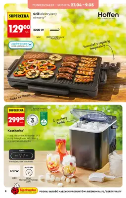 Biedronka - gazetka promocyjna Hity i inspiracje, od 25.04 od soboty 25.04 do środy 13.05 - strona 8