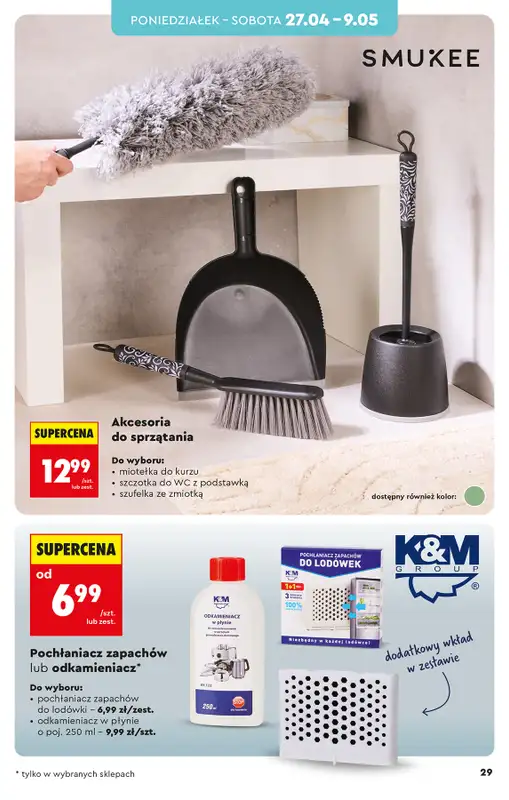 Biedronka - gazetka promocyjna Hity i inspiracje, od 25.04 od soboty 25.04 do środy 13.05 - strona 29