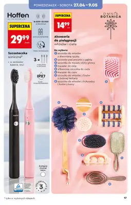 Biedronka - gazetka promocyjna Hity i inspiracje, od 25.04 od soboty 25.04 do środy 13.05 - strona 17