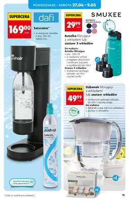 Biedronka - gazetka promocyjna Hity i inspiracje, od 25.04 od soboty 25.04 do środy 13.05 - strona 15