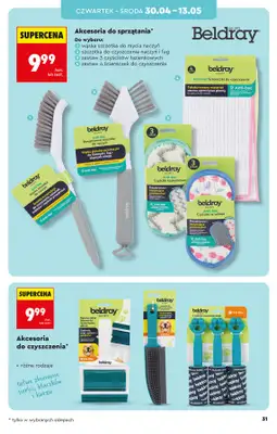 Biedronka - gazetka promocyjna Hity i inspiracje, od 25.04 od soboty 25.04 do środy 13.05 - strona 31