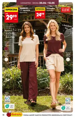 Biedronka - gazetka promocyjna Hity i inspiracje, od 25.04 od soboty 25.04 do środy 13.05 - strona 36