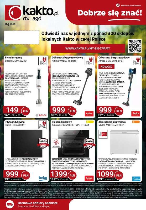 kakto.pl - gazetka promocyjna Gazetka od piątku 24.04 do niedzieli 31.05 - strona 8