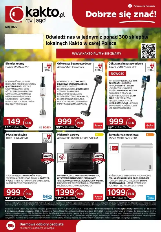 kakto.pl - gazetka promocyjna Gazetka od piątku 24.04 do niedzieli 31.05 - strona 8