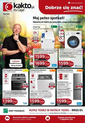 kakto.pl - gazetka promocyjna Gazetka od piątku 24.04 do niedzieli 31.05
