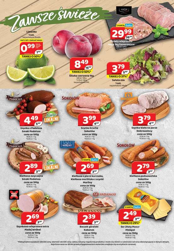 Delfin - gazetka promocyjna Gazetka od piątku 24.04 do niedzieli 03.05 - strona 2