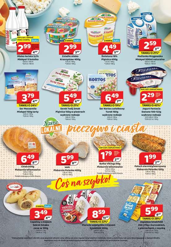 Delfin - gazetka promocyjna Gazetka od piątku 24.04 do niedzieli 03.05 - strona 3