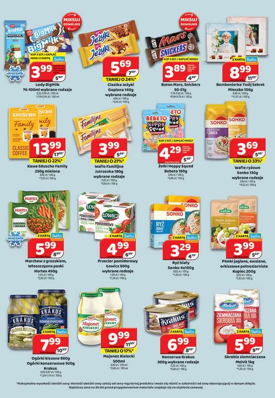 Delfin - gazetka promocyjna Gazetka od piątku 24.04 do niedzieli 03.05 - strona 5