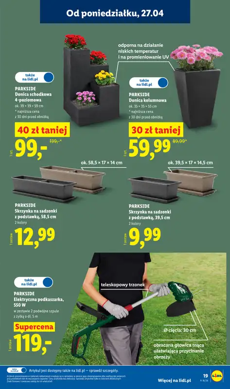 Lidl - gazetka promocyjna Katalog od poniedziałku 27.04 do soboty 02.05 - strona 21