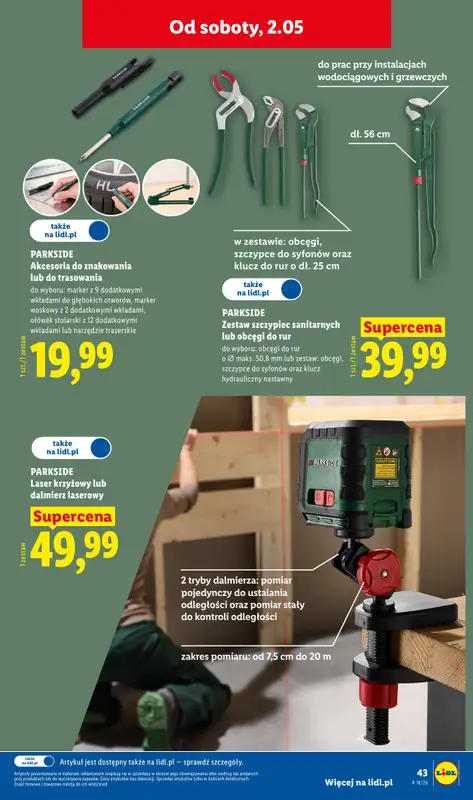 Lidl - gazetka promocyjna Katalog od poniedziałku 27.04 do soboty 02.05 - strona 53