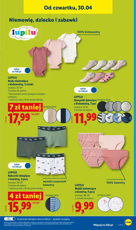 Lidl - gazetka promocyjna Katalog od poniedziałku 27.04 do soboty 02.05 - strona 40