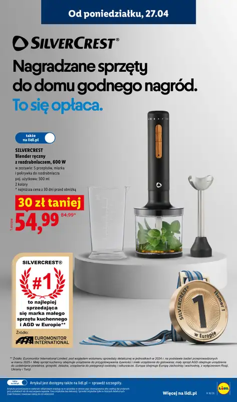 Lidl - gazetka promocyjna Katalog od poniedziałku 27.04 do soboty 02.05 - strona 11