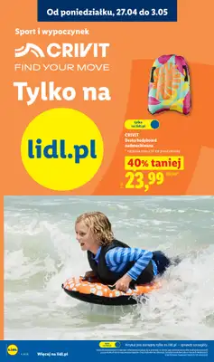 Lidl - gazetka promocyjna Katalog od poniedziałku 27.04 do soboty 02.05 - strona 30
