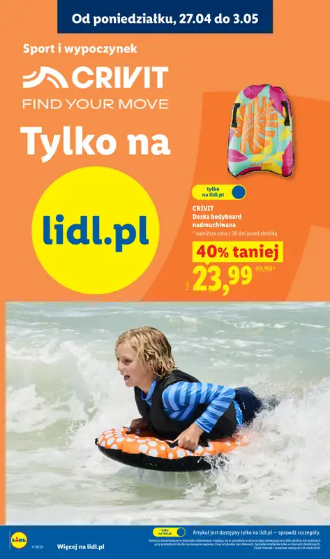 Lidl - gazetka promocyjna Katalog od poniedziałku 27.04 do soboty 02.05 - strona 30