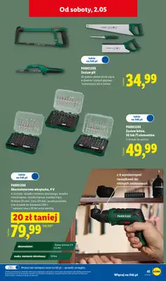 Lidl - gazetka promocyjna Katalog od poniedziałku 27.04 do soboty 02.05 - strona 51