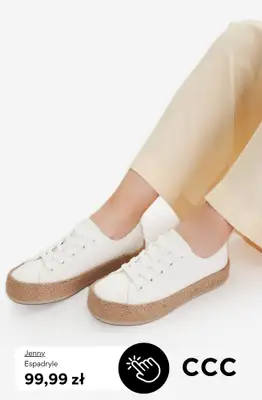 CCC - gazetka promocyjna Damskie espadryle od 69,99 zł od piątku 24.04  - strona 4