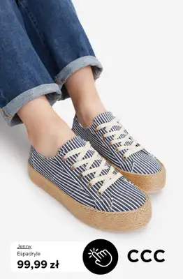 CCC - gazetka promocyjna Damskie espadryle od 69,99 zł od piątku 24.04  - strona 5