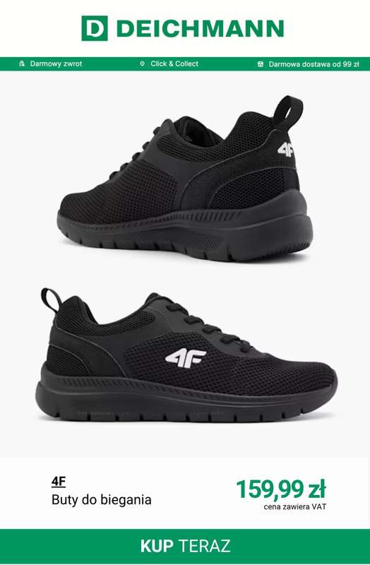 Deichmann - gazetka promocyjna Buty sportowe damskie od piątku 24.04  - strona 5