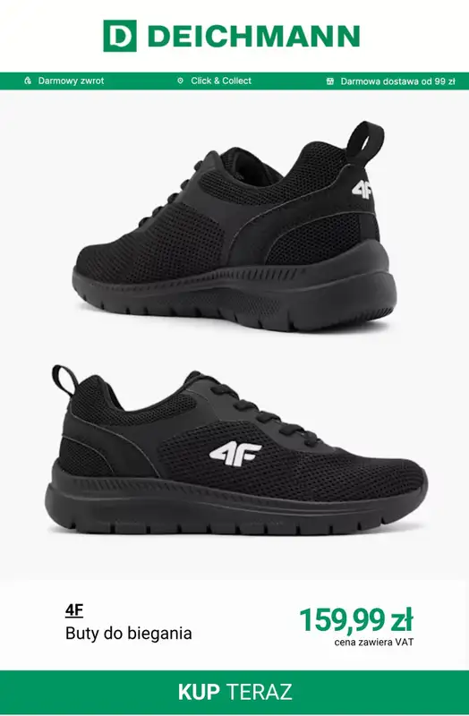 Deichmann - gazetka promocyjna Buty sportowe damskie od piątku 24.04  - strona 5
